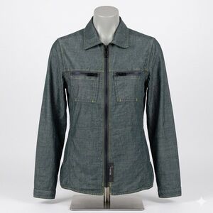 G-STAR Lightweight Zip Shirt Jacket, Size Small.